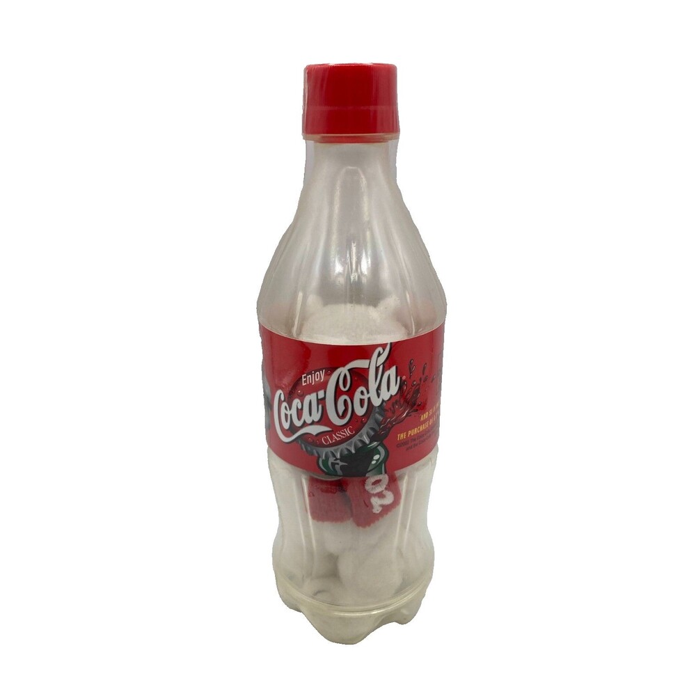 Coca Cola Collectibles Polar Bear in a Bottle Coin Bank Unopened Sealed 2002
